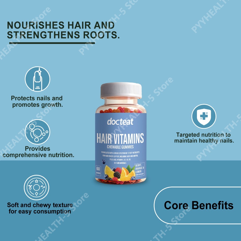 Hair Care Collagen - Жевательные конфеты для красоты волос, кожи