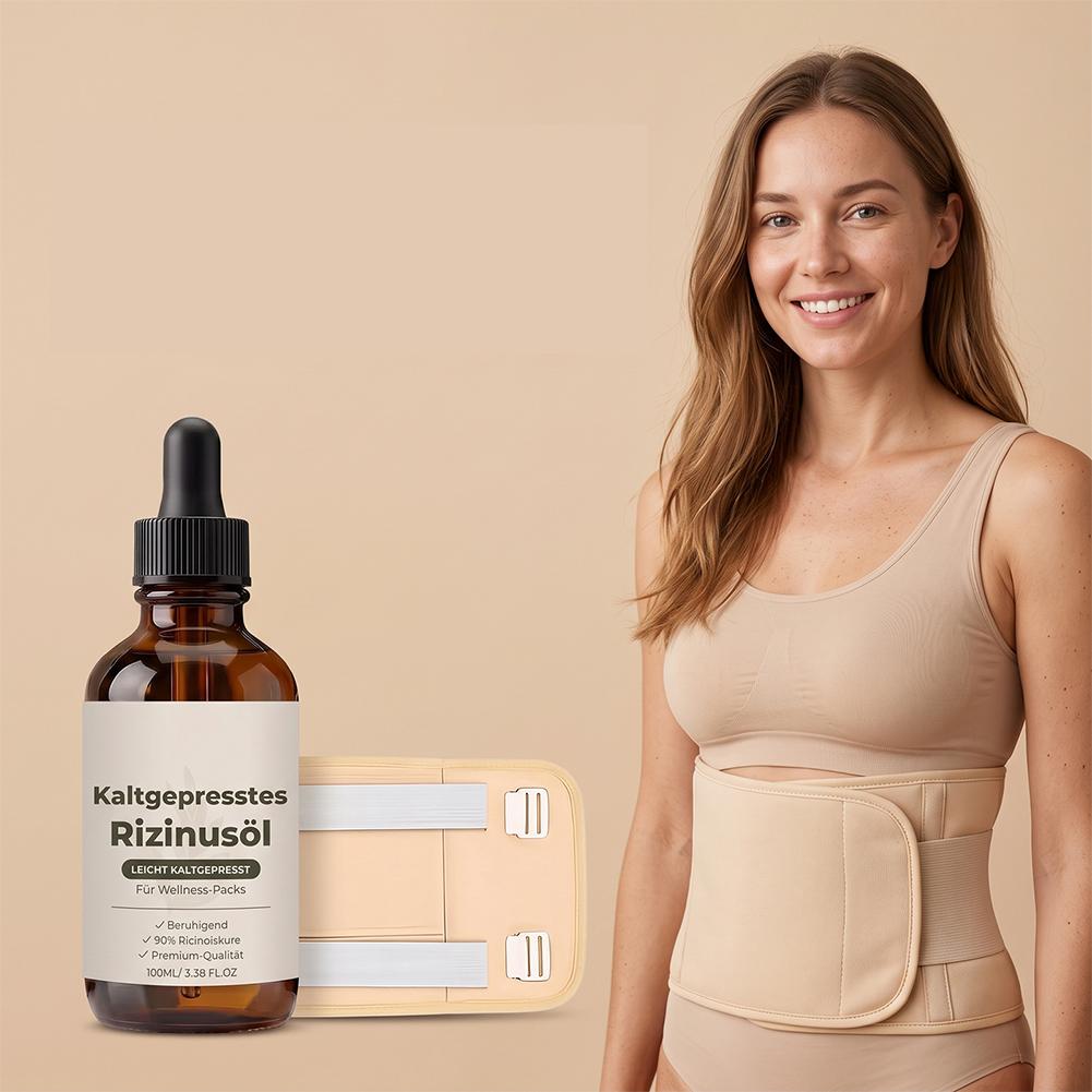 Castor Oil Cold Press - Органическое касторовое масло для тела с