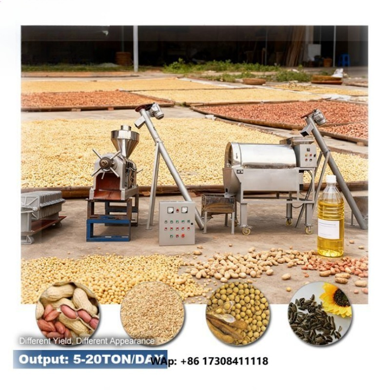 Castor Oil Cold Press - Высококачественное оборудование для производства/переработки масла из