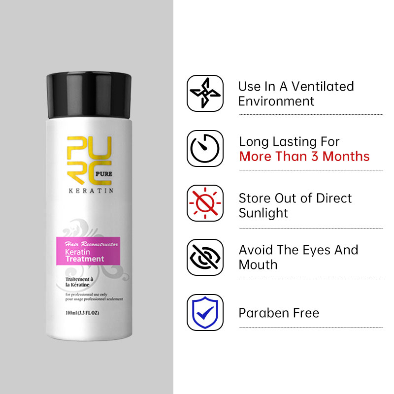 PURC Кератиновый шампунь-конди – обзор и цена Hair Care Keratin Treatment