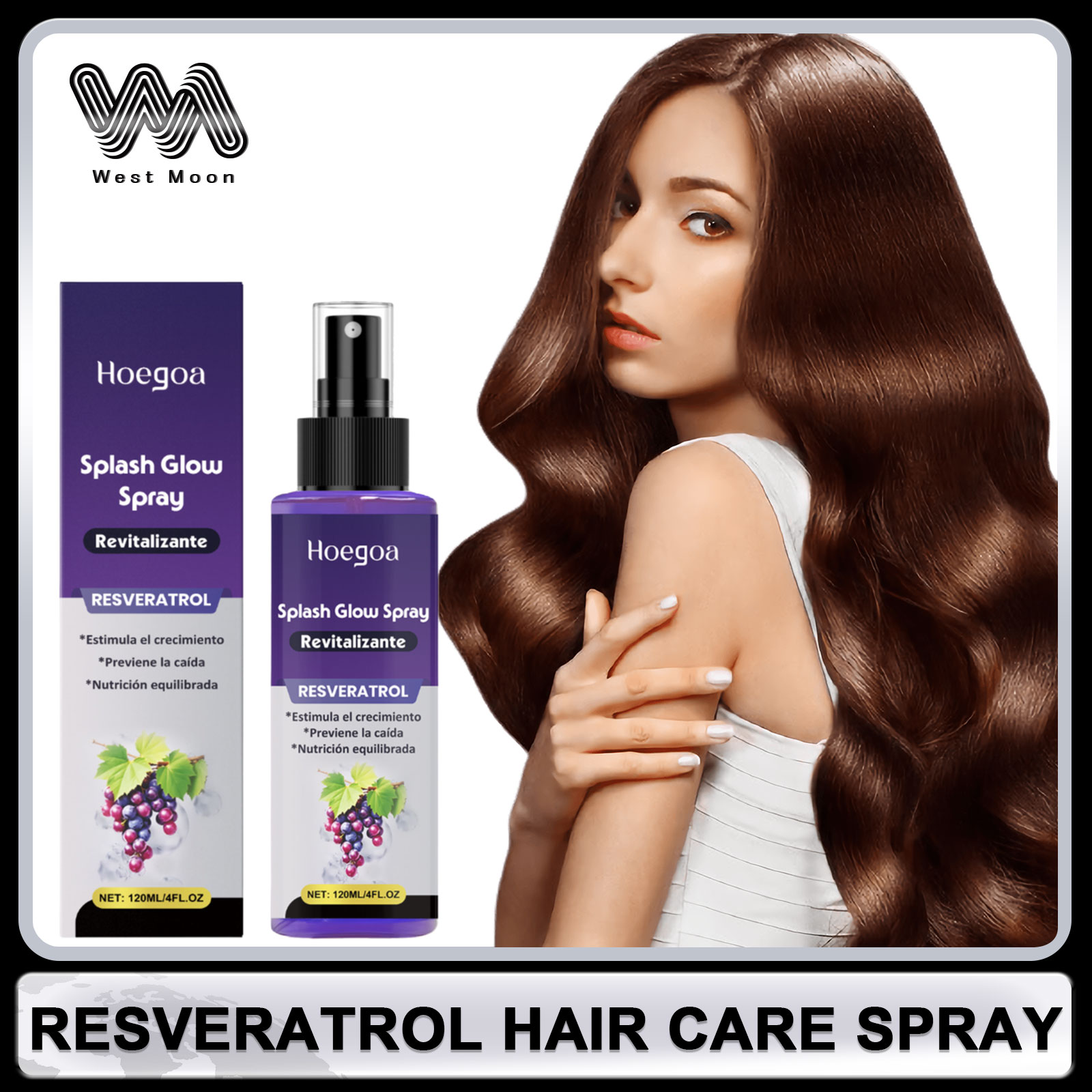 Resveratrol Спрей для ухода за – обзор и цена Hair Care Hair Serum