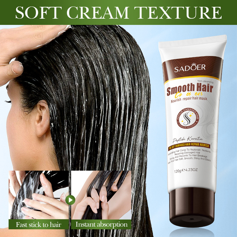 SADOER Коллагеновая маска для  – обзор и цена Hair Care Collagen