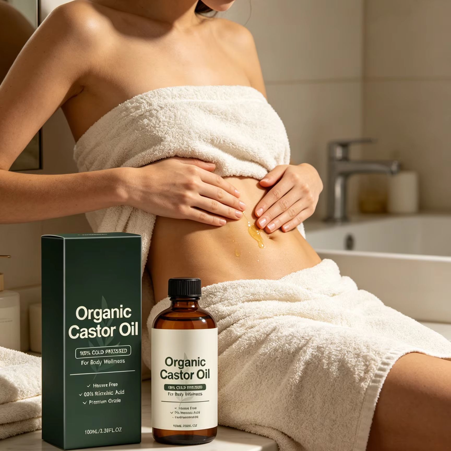 Органическое касторовое масло  – обзор и цена Castor Oil Cold Press