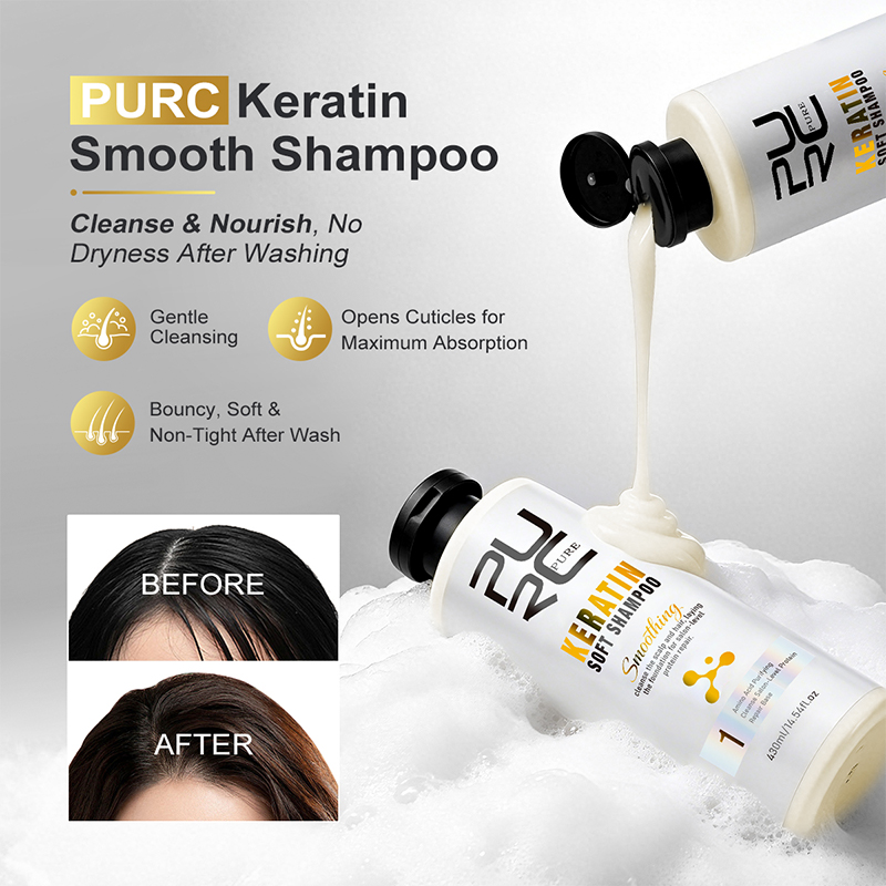 Набор для ухода за волосами PU – обзор и цена Hair Care Keratin Treatment