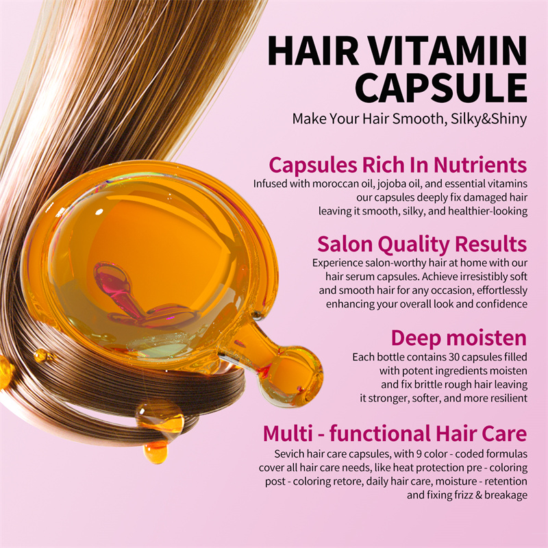 Витаминные капсулы для волос M – обзор и цена Hair Care Keratin Treatment