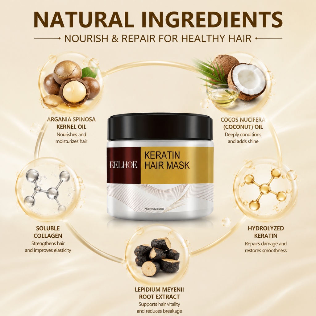 Кератиновая маска для волос с  – обзор и цена Hair Care Collagen
