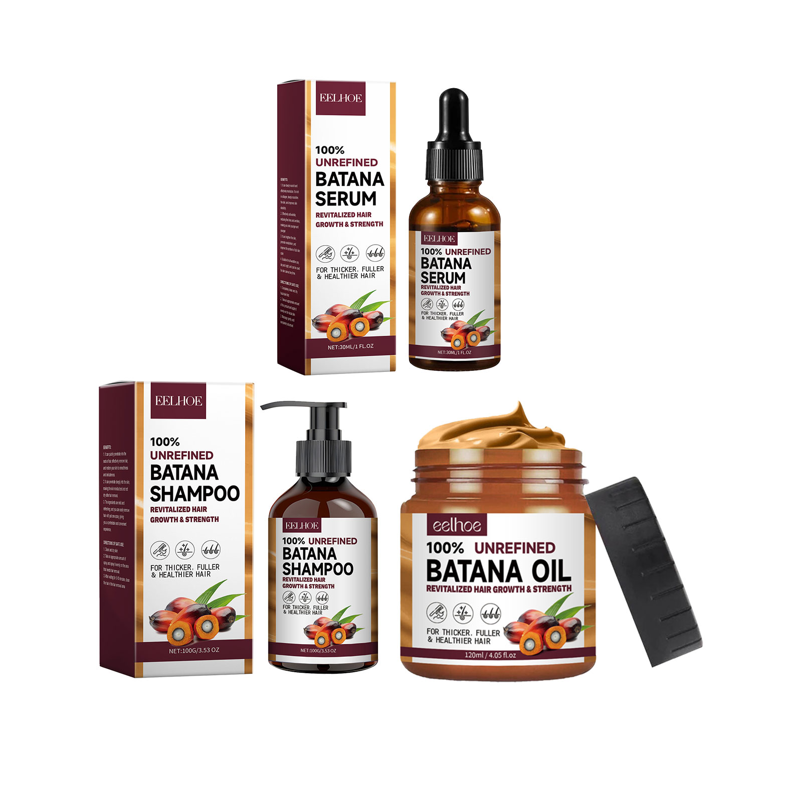 EELHOE Натуральное масло Батан – обзор и цена Hair Care Keratin Treatment