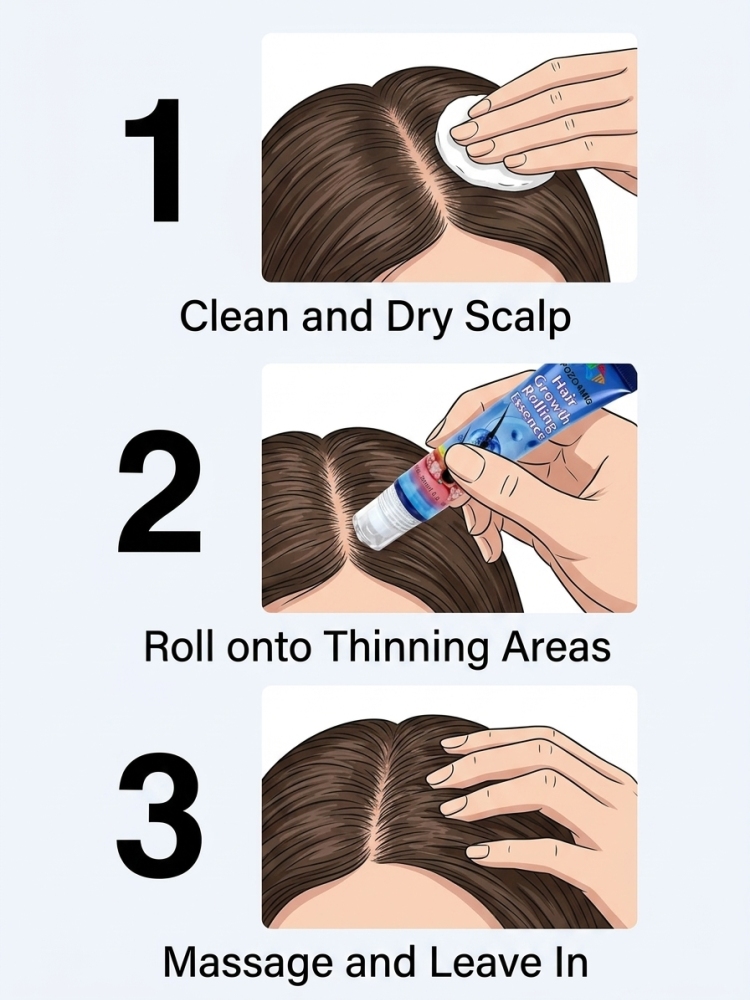 Роликовый аппликатор с эссенци – обзор и цена Hair Care Hair Serum