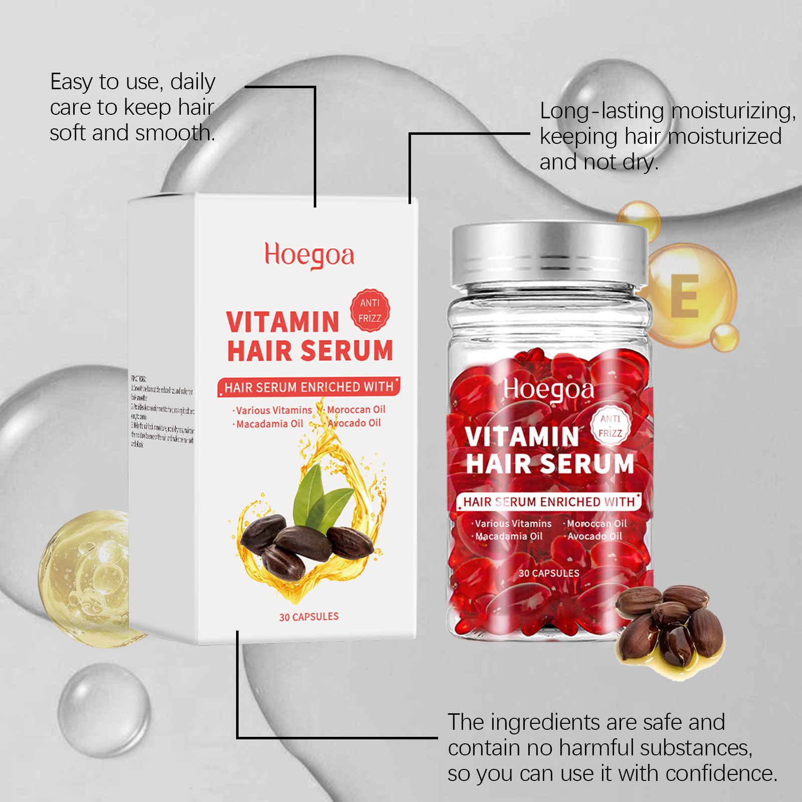 Витаминная сыворотка для ухода – обзор и цена Hair Care Hair Serum